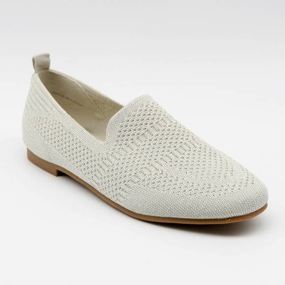 Ballerine 2111884 TOILE BEIGE / SILVER