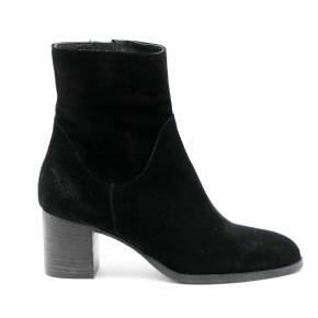 BOOTS 5504 CUIR-VELOURS NOIR