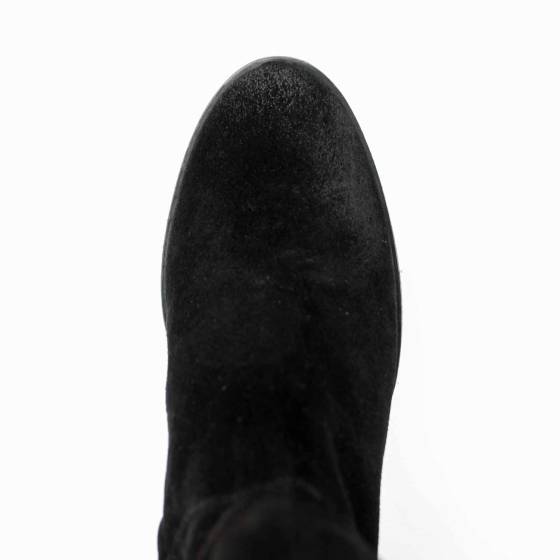 BOOTS 5504 CUIR-VELOURS NOIR