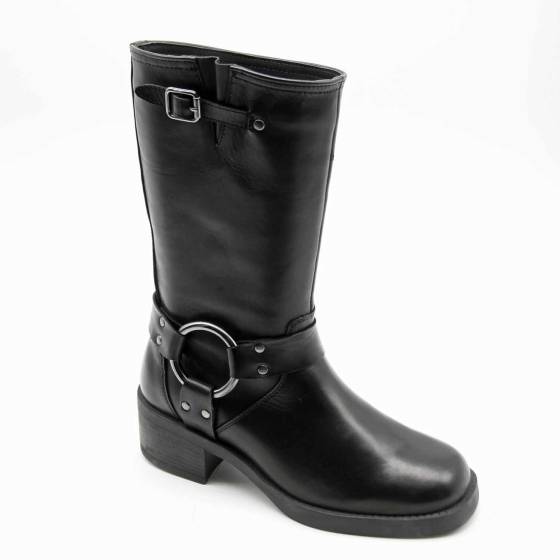 BOOTS 2416 VEAU NOIR