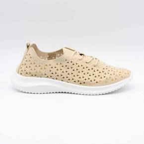 SNEAKERS LIBERTÉ MICROFIBRE BEIGE