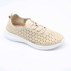 SNEAKERS LIBERTÉ MICROFIBRE BEIGE