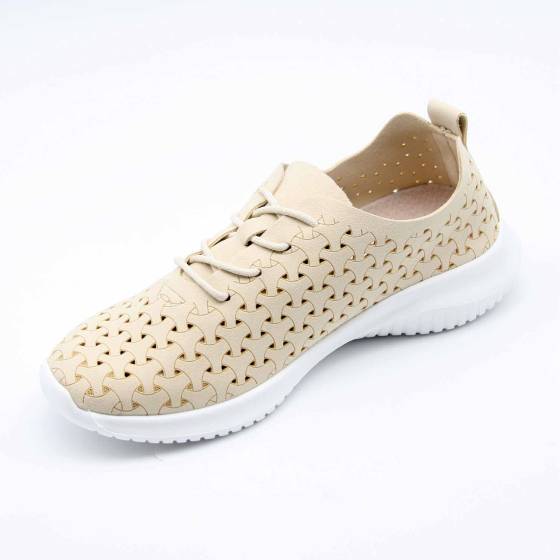 SNEAKERS LIBERTÉ MICROFIBRE BEIGE