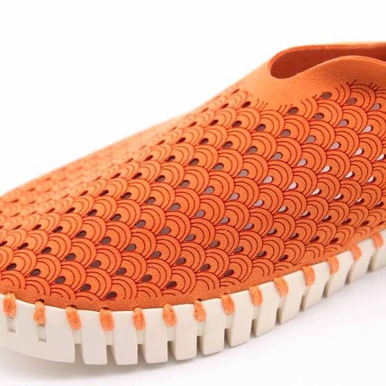 SNEAKERS ILSE JACOBSEN TULIP MICROFIBRE ORANGE