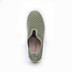 SNEAKERS ILSE JACOBSEN TULIP  MICROFIBRE VERT KAKI