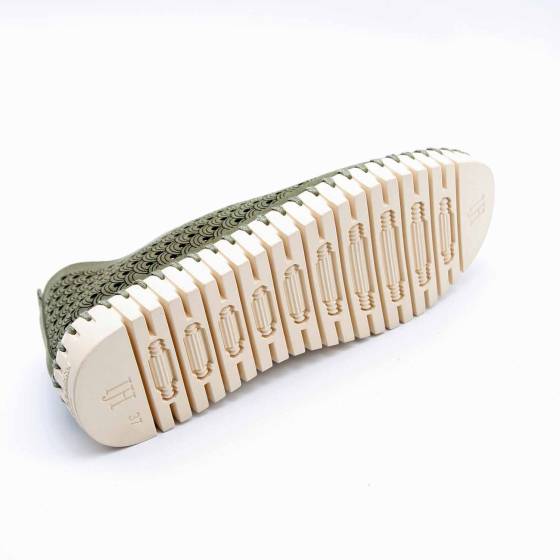 SNEAKERS ILSE JACOBSEN TULIP  MICROFIBRE VERT KAKI