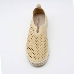 SNEAKERS ILSE JACOBSEN TULIP MICROFIBRE BEIGE