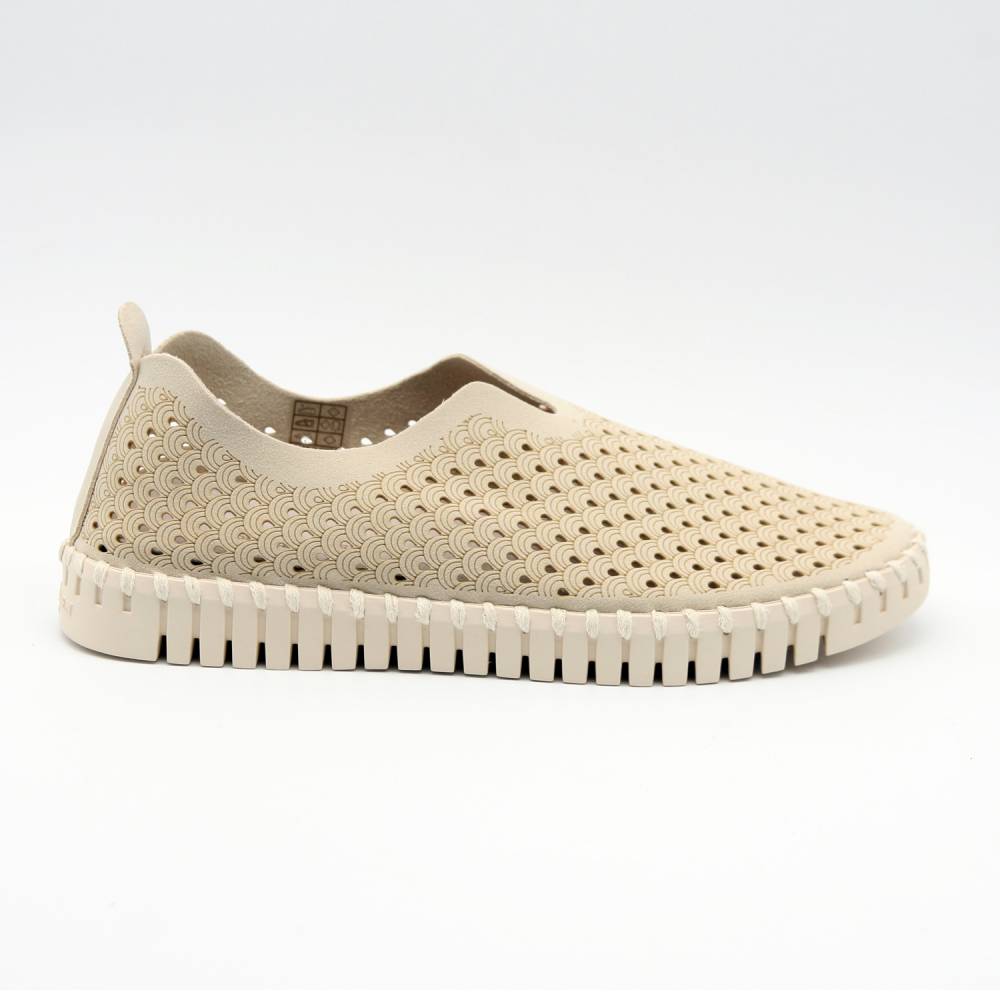 SNEAKERS ILSE JACOBSEN TULIP MICROFIBRE BEIGE