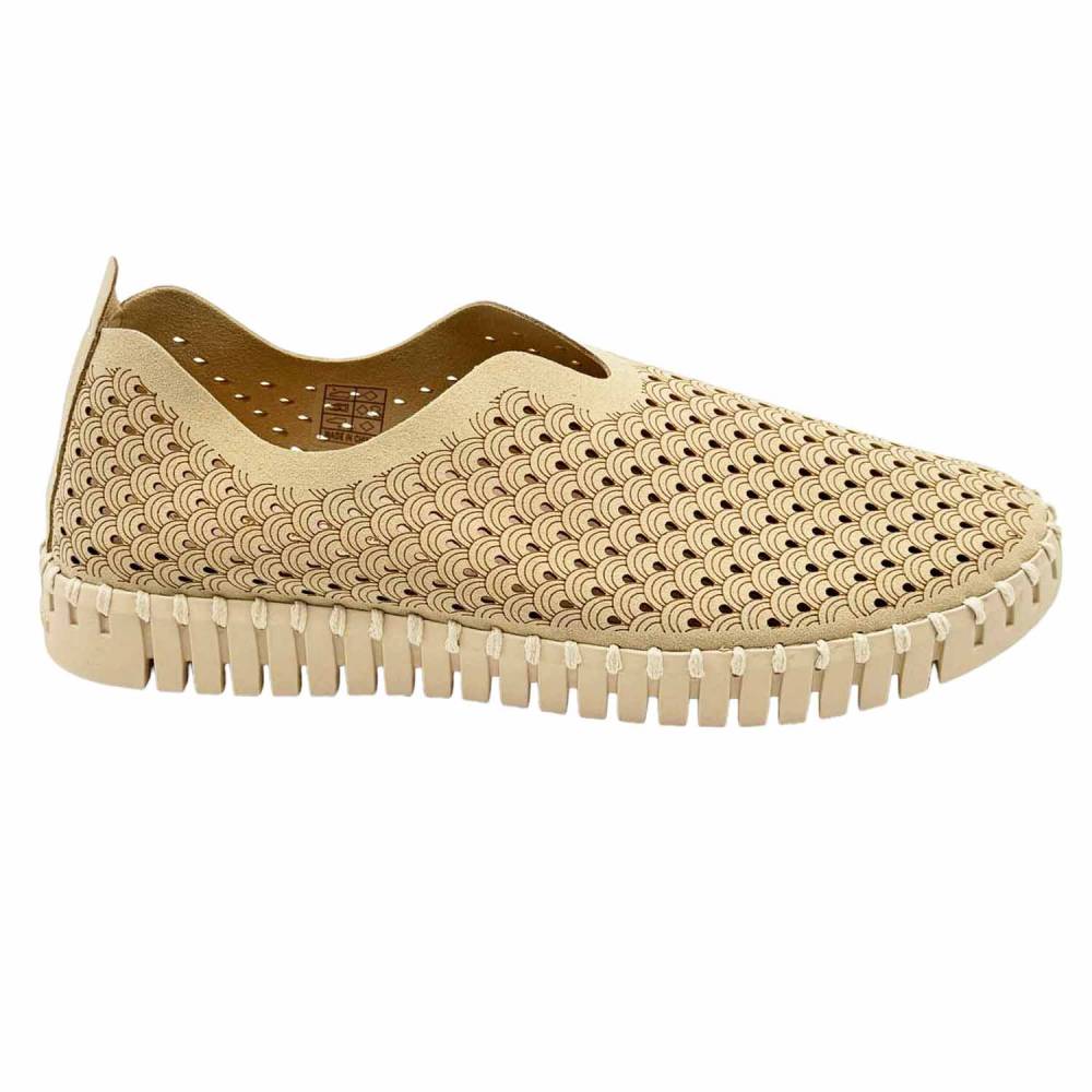SNEAKERS ILSE JACOBSEN TULIP MICROFIBRE TAUPE