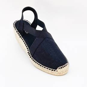SANDALE ESPADRILLE TER TOILE NOIR