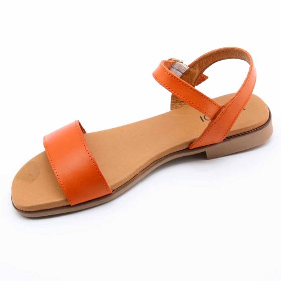 SANDALES 3090-1 VEAU CORAIL