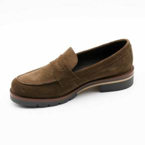 MOCASSIN MEXICO VEAU-VELOURS MARRON