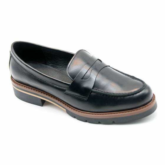 MOCASSIN MEXICO VEAU NOIR