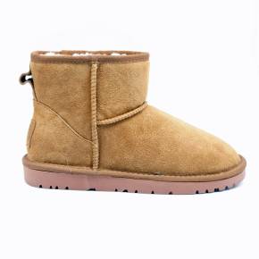 BOOTS FOURRE 41202 CUIR-VELOURS CAMEL