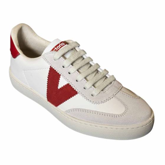 SNEAKERS VICTORIA 1126184 VEAU ET VEGAN ROUGE