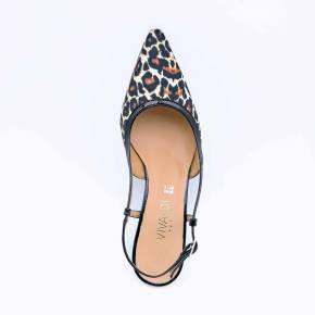 ESCARPINS 1971005 TEXTILE LEOPARD