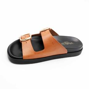 SANDALES 6019 VEAU COGNAC