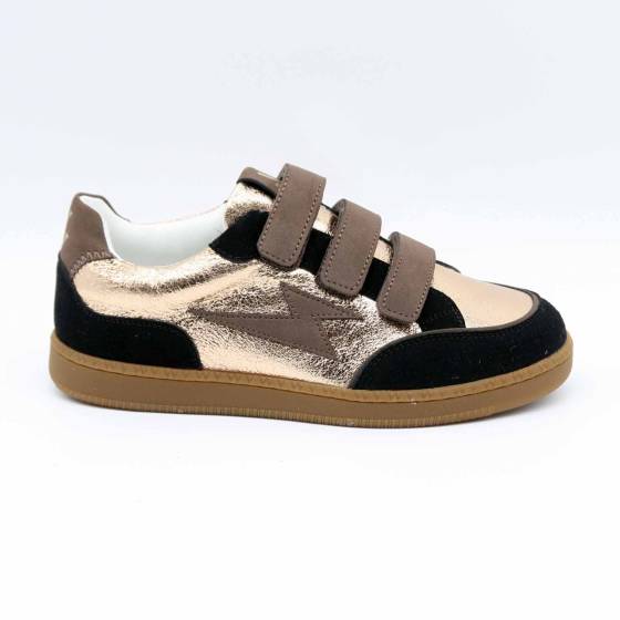 SNEAKERS VANESSA-WU 2807 VEGANE MARRON-BRONZE