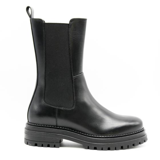 BOOTS 12531CUIR NOIR