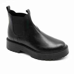 BOOTS ISABELLE CUIR NOIR