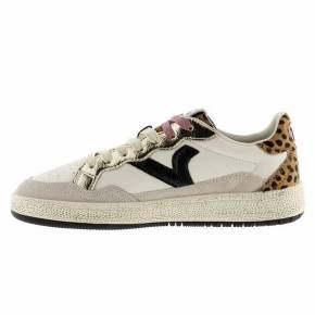 SNEAKERS VICTORIA 8806114 CUIR IMPRIME CREME