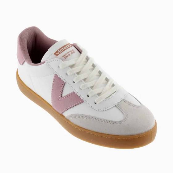 BASKETS SNEAKERS VICTORIA1126206 VEAU ET VEGAN ROSE