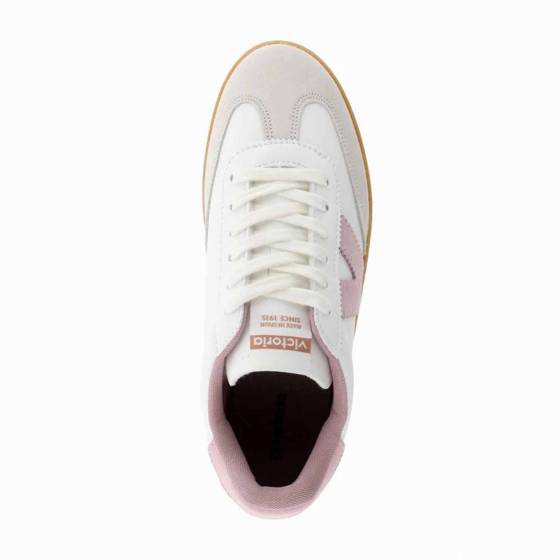 BASKETS SNEAKERS VICTORIA1126206 VEAU ET VEGAN ROSE