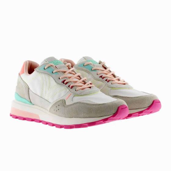 BASKETS VICTORIA 1156114 CUIR BLANC