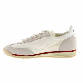BASKETS VICTORIA 1158108 VEAU VELOURS ET NYLON IVOIRE