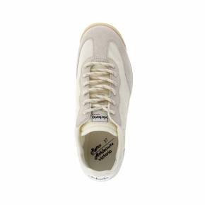 BASKETS VICTORIA 1158108 VEAU VELOURS ET NYLON IVOIRE