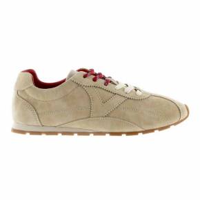 SNEAKERS VICTORIA 1159102 CUIR-VELOURS BEIGE