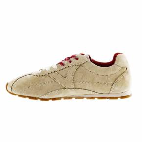 SNEAKERS VICTORIA 1159102 CUIR-VELOURS BEIGE