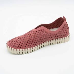 SNEAKERS ILSE JACOBSEN TULIP-3275 MICROFIBRE ROUGE
