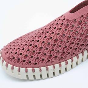 SNEAKERS ILSE JACOBSEN TULIP-3275 MICROFIBRE ROUGE
