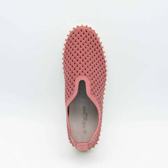 SNEAKERS ILSE JACOBSEN TULIP-3275 MICROFIBRE ROUGE