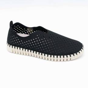 SNEAKERS ILSE JACOBSEN TULIP-3275 MICROFIBRE NOIR