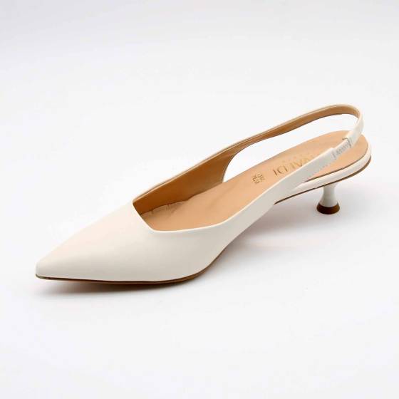 SLINGBACK 894R002 VEGANE IVOIRE