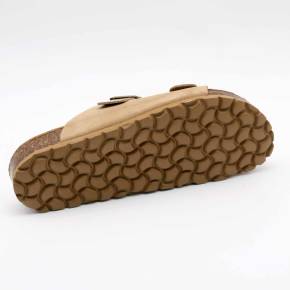 SANDALE 83804 CUIR-VELOURS BEIGE
