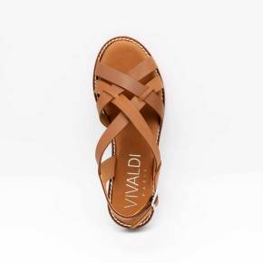 SANDALE 5833 VEAU COGNAC