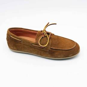 MOCASSIN 08423 CUIR-VELOURS COGNAC