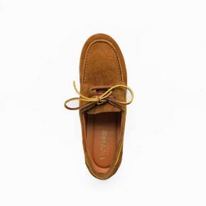 MOCASSIN 08423 CUIR-VELOURS COGNAC