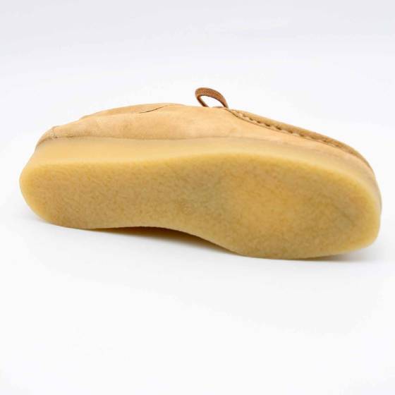 MOCASSIN 08413 CUIR-VELOURS CAMEL