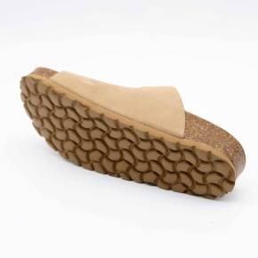 SANDALE 88828 CUIR-VELOURS BEIGE