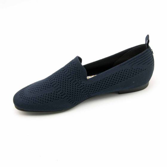 BALLERINE 2111884 TOILE BLEU MARINE