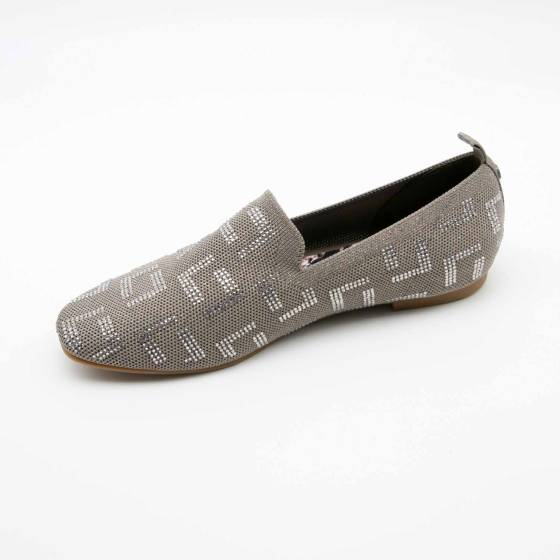 BALLERINE 2131884 TOILE TAUPE