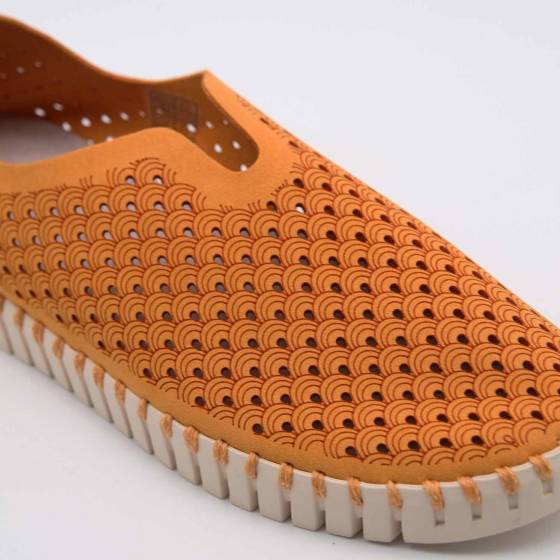SNEAKERS ILSE JACOBSEN TULIP MICROFIBRE JAUNE