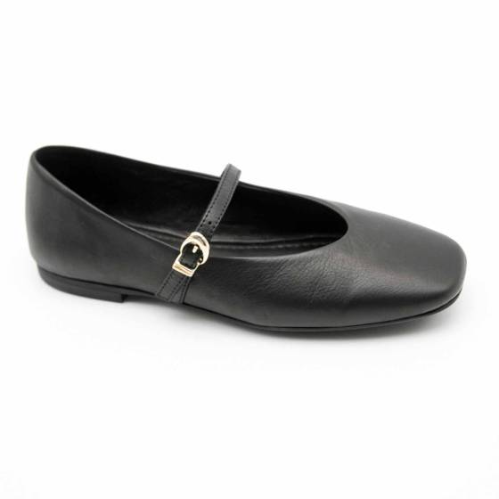 BALLERINES 223-2150 CUIR-NAPPA NOIR