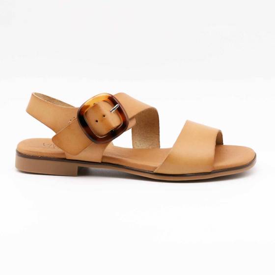 SANDALES 3020 CUIR MIEL