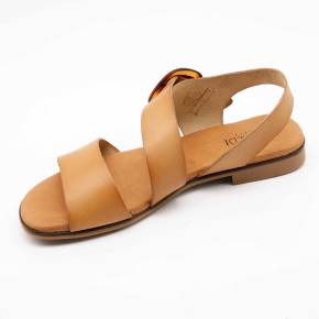 SANDALES 3020 CUIR MIEL