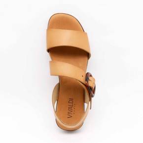 SANDALES 3020 CUIR MIEL